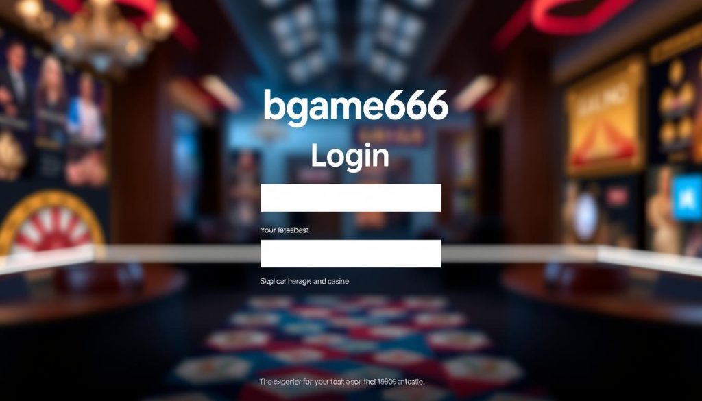 ระบบล็อกอินใหม่ bgame666